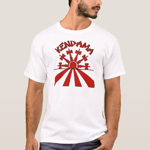 Camiseta Kendama Sun, vermelho