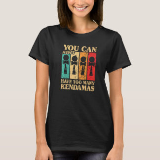 Camiseta Kendama Você Nunca Pode Ter Muitos Espírito De Ken