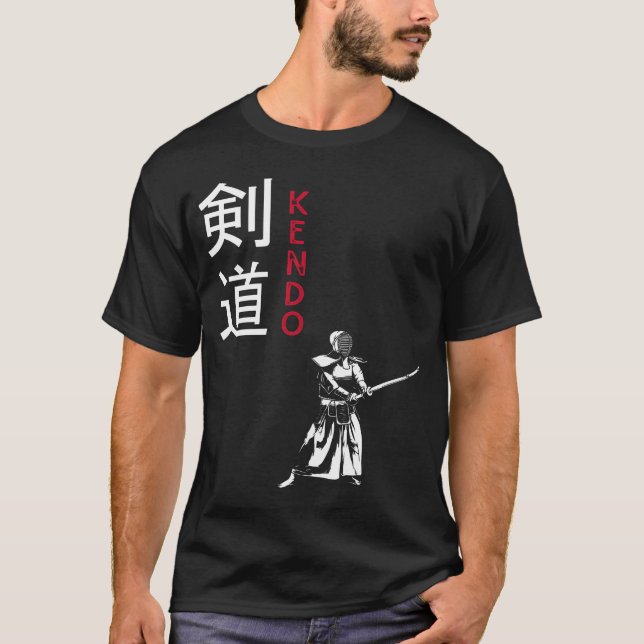 Camiseta Kendo Artes Marciais Japonesas (Frente)