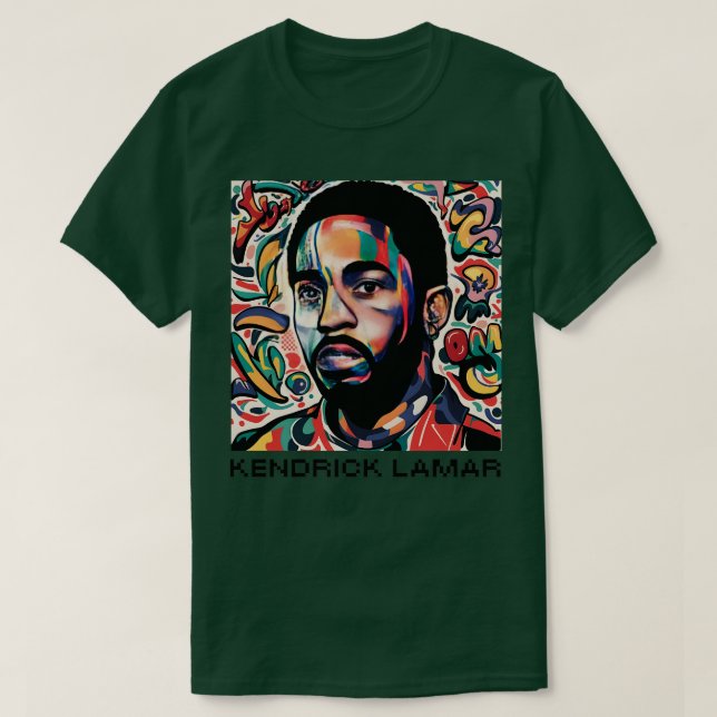 Camiseta Kendrick Lamar (Frente do Design)