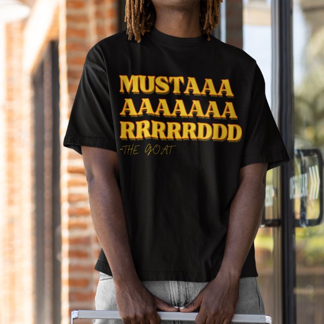 Camiseta Kendrick Lamar - Mostarda - GNX (Criador carregado)