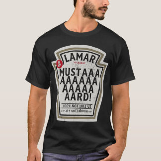 Camiseta Kendrick Lamar MostardaV Off vintage