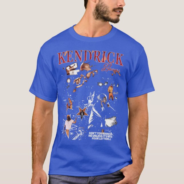 Camiseta Kendrick Lamar Rap friend (Frente)