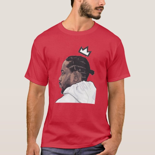 Camiseta Kendrick Lamar retrô (Frente)
