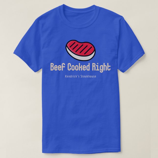 Camiseta Kendricks Steakhouse TSirt (Frente do Design)