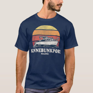 Camiseta Kennebunkport ME Vintage Barco 70s