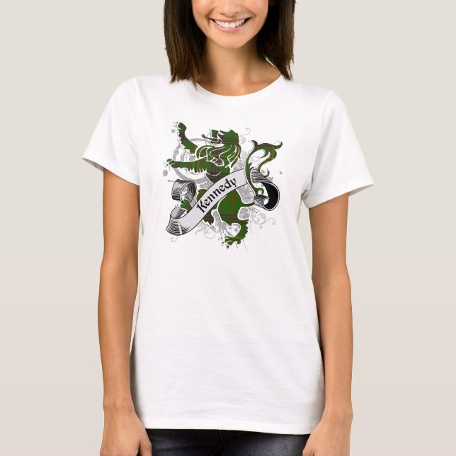 Camiseta Kennedy Tartan Lion (Frente)
