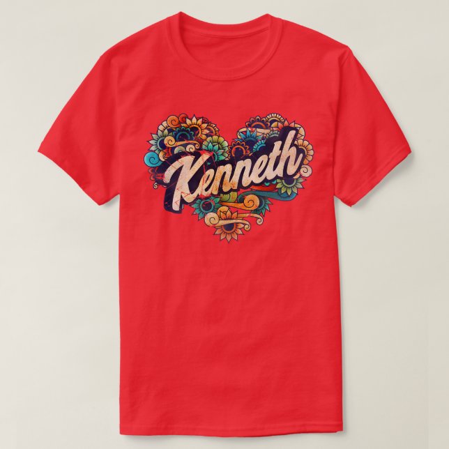 Camiseta Kenneth (Frente do Design)