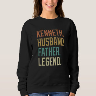 Camiseta Kenneth Husband Father Legend Father's Day Retro