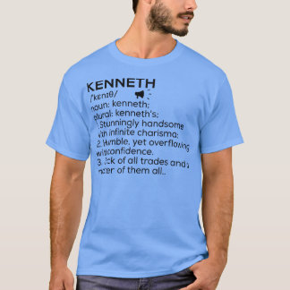Camiseta Kenneth Name Definition Kenneth Significando Kenne
