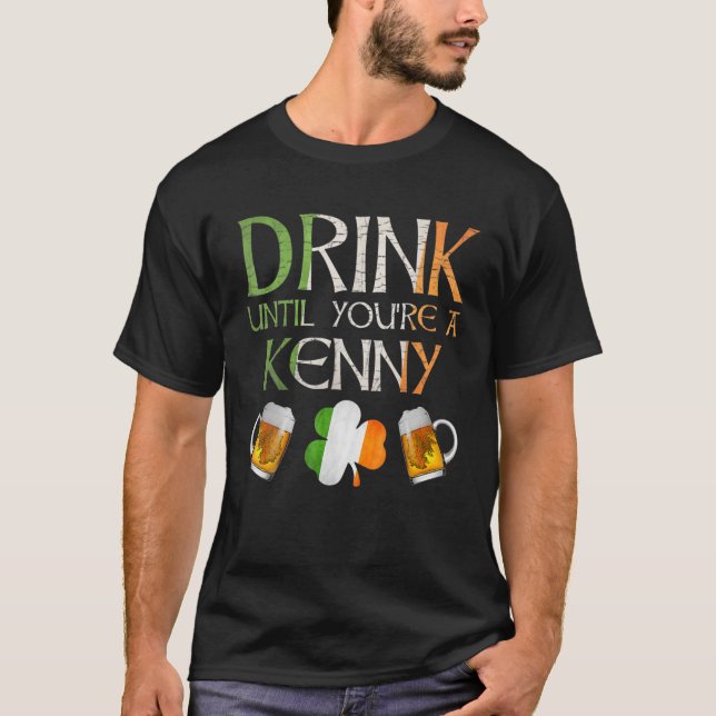 Camiseta Kenny Family Name Gift For Prouds Irish From Irela (Frente)