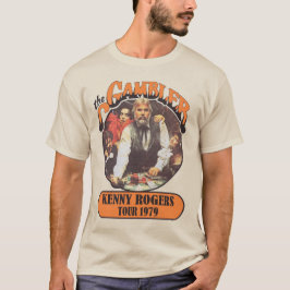 Camiseta Kenny Rogers O Gambler Retro Classic Country
