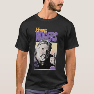 Camiseta Kenny Rogers Vintage Style Kenny Rogers 80s Tshirt