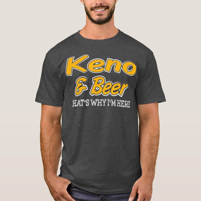 Camiseta Keno Beer É Por Isso Que Estou Aqui (Frente)