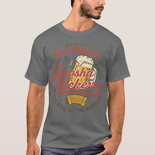 Camiseta Kenosha Kickers Engraçado (Frente)