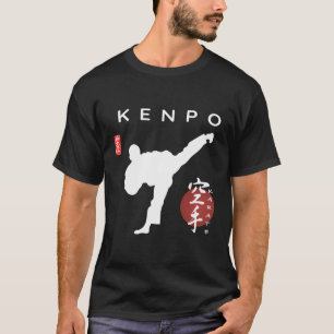 Camiseta Kenpo Beginner Calliografia Font Kenpo Karate Desi