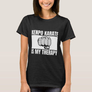 Camiseta Kenpo Karate É Minha Terapia Engraçada Americana K