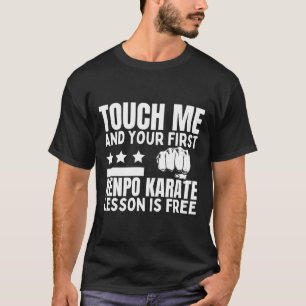 Camiseta Kenpo Karate Lição Para Treinador Livre Engraçado 