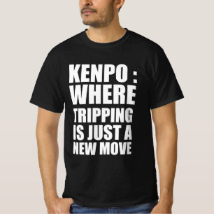 Camiseta Kenpo: onde tropeçar é apenas um novo movimento