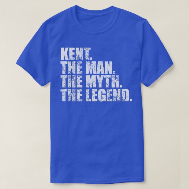Camiseta Kent Nome da família Kent sobrenome Kent Apelido K (Frente do Design)