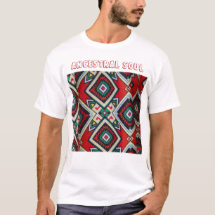 Camiseta Kente Geometric Tapestry