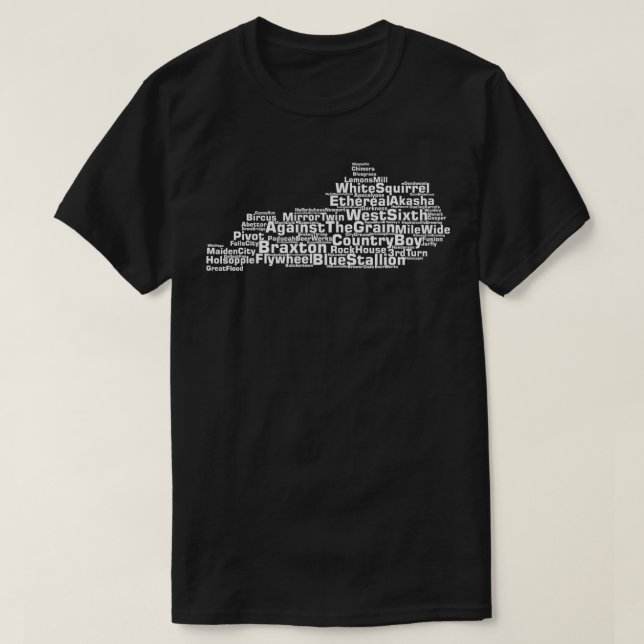 Camiseta Kentucky Breweries (Frente do Design)