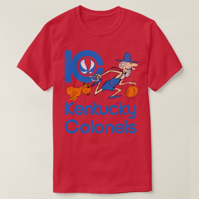 Camiseta Kentucky Colonels 70s Basquete (Frente do Design)