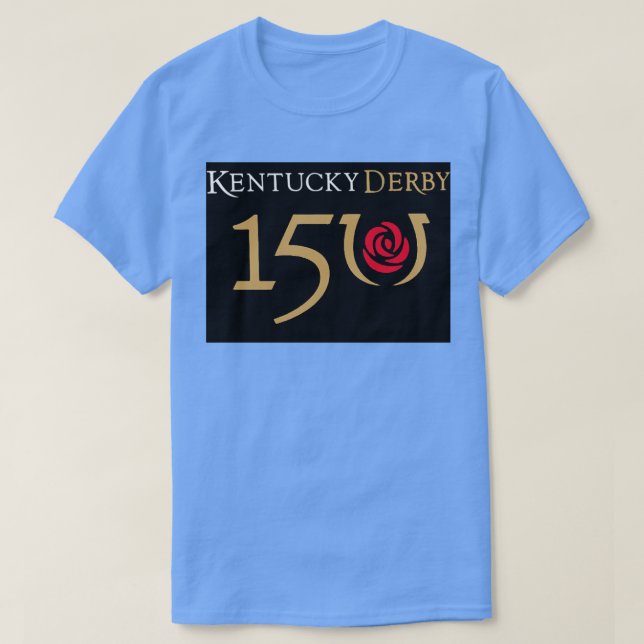 Camiseta Kentucky Derby 150 TShirt (Frente do Design)