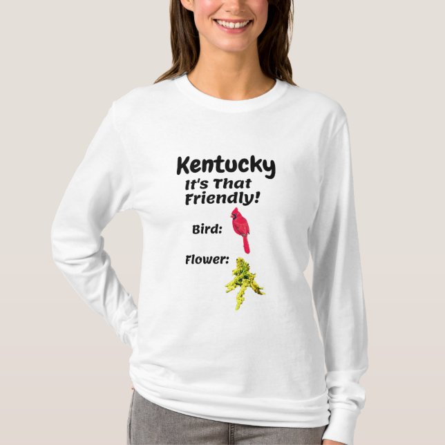 Camiseta Kentucky É Tão Amigável (Frente)