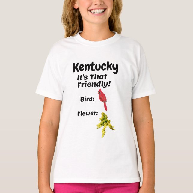 Camiseta Kentucky É Tão Amigável (Frente)