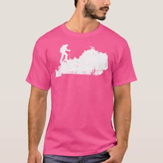 Camiseta Kentucky Hiker Shirt Love Mountain Hike Distante