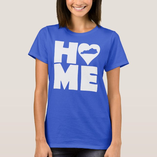Camiseta Kentucky Home Heart State (Frente)