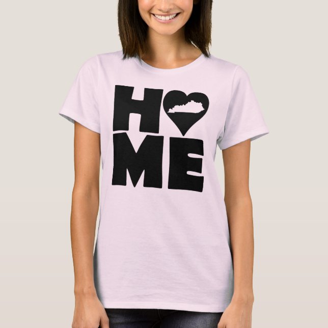 Camiseta Kentucky Home Heart State Tees (Frente)