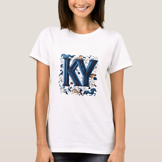 Camiseta Kentucky Pride: Horse Lover's (Frente)