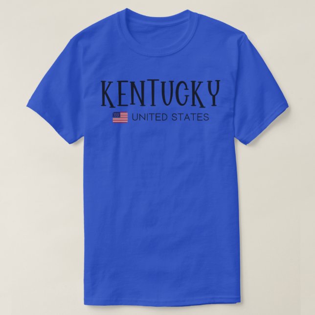 Camiseta Kentucky United States TShirt (Frente do Design)