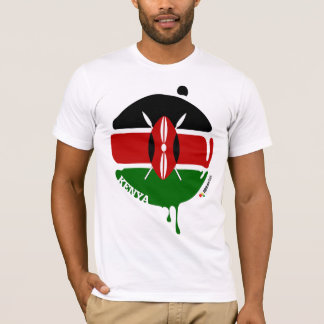 Camiseta Kenya deixa cair o T