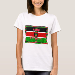 Camiseta Kenya Flag Tuko Pamoja