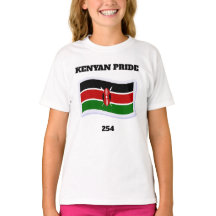 Camiseta Kenyan Pride 254 Girls