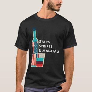 Camiseta Kerala Malali Funny Wine Quarto De Julho Celebrat