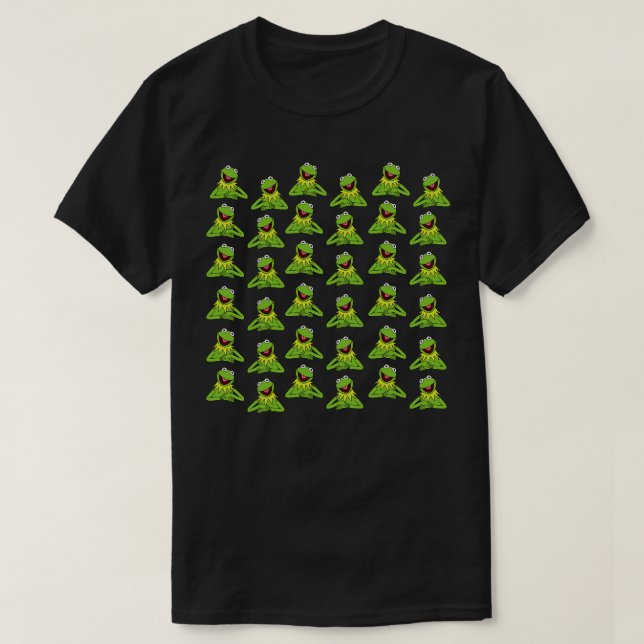 Camiseta Kermit O padrão do Sapo 2 (Frente do Design)