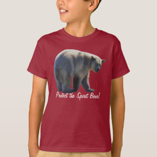 Camiseta Kermode Bear Wildlife Supporter Roupa