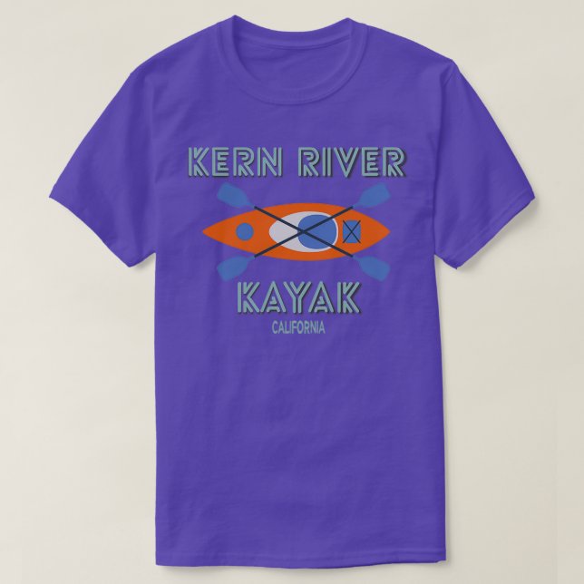 Camiseta Kern River Kayak (Frente do Design)
