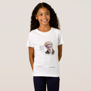 Camiseta Kerr/London James Joyce & "Deus Falou" Citação