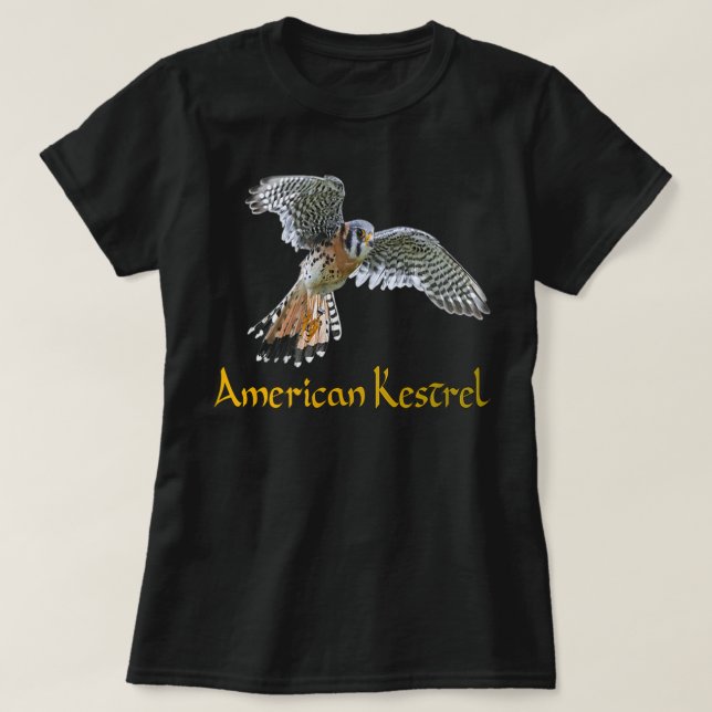 Camiseta Kestrel Americano (Frente do Design)