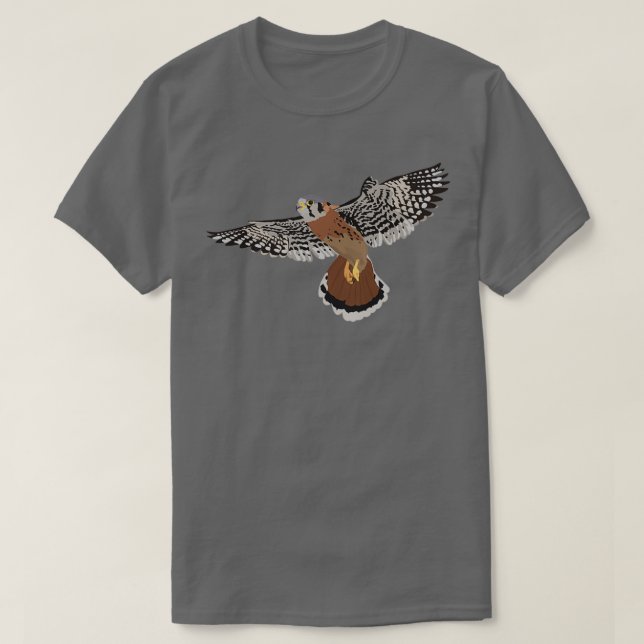 Camiseta Kestrel Americano (Frente do Design)
