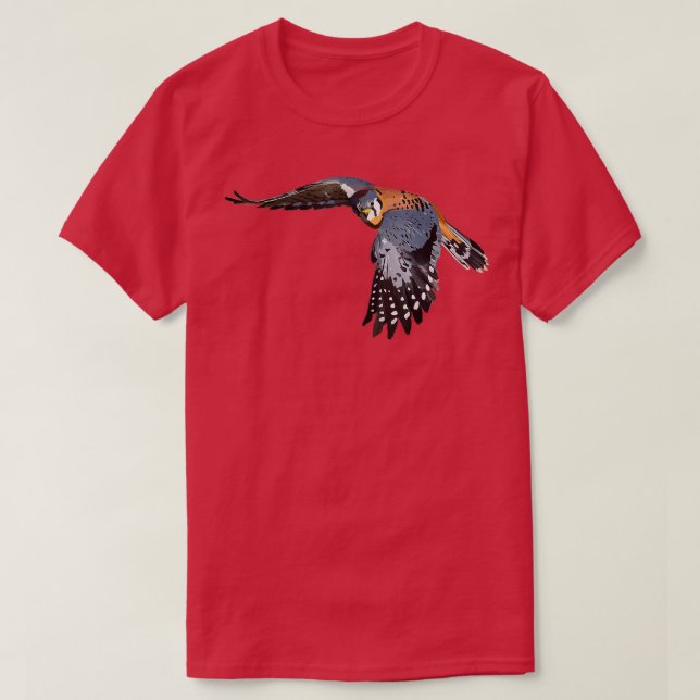 Camiseta Kestrel Americano (Frente do Design)