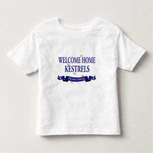 Camiseta Kestrels Home bem-vindos