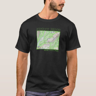 Camiseta Kesugi Ridge Hiking Map Denali State Park Alaska S