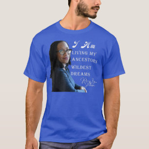 Camiseta Ketanji Brown Jackson Black Girl Magic 1 rua Preta
