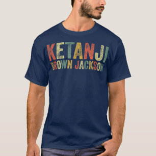 Camiseta Ketanji Brown Jackson História Negra Americana Afr